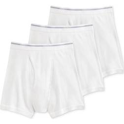 Jockey Classic Cotton Boxer Briefs 3-pack - White