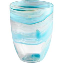 Cyan Designs Sky Swirl Vase-Urn Sky Swirl 09451 Coastal Glam