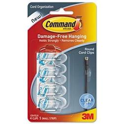 Command Round Cord Clips Picture Hook 9