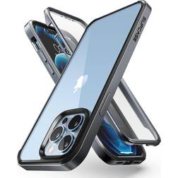 Supcase Unicorn Beetle Black Edge with Screen Protector Clear Case for iPhone 13 Pro (SUP-iPhone2021Pro-6.1-EdgePro-SP-Black) Black