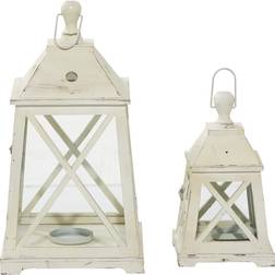 Coastal Lantern, Set of 2 White