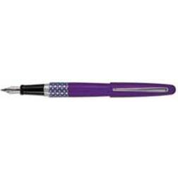 Pilot PIL91434 Fountain Pen Barrel Black Ink Fine Purple