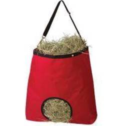 Nylon Lined Hay Bag Red