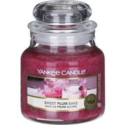 Yankee Candle Sweet Plum Sake Scented Candle 3.7oz