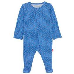 Magnetic Me Roarsome Dots Modal Magnetic Footie - Blue