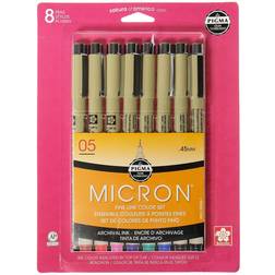 Sakura Pigma Pen Sets micron (05) colors set of 8