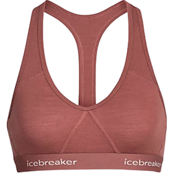 Icebreaker Merino Sprite Racerback Sports Bra - Grape