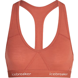 Icebreaker Merino Sprite Racerback Sports Bra - Clay