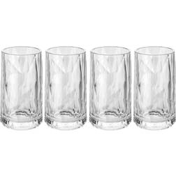 Koziol Club No. 7 shotglas, crystal clear (sæt med 4) Trinkglas