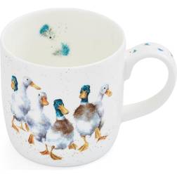 Royal Worcester Wrendale Designs Quackers Becher