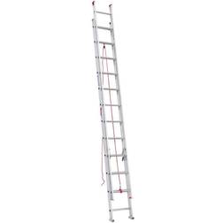 Werner 24 ft. H Aluminum Telescoping Extension Ladder Type III 200 lb. capacity