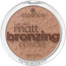 Essence Sun Club Matt Bronzing Powder Chocolate Sun-Dae