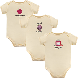 Touched By Nature Organic Cotton Bodysuits 3-pack - Let's Jam