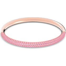 Swarovski Stone Bangle - Rose Gold/Transparent