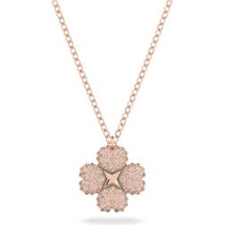 Swarovski Latisha Flower Pendant Necklace - Rose Gold/Pink