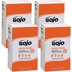 Gojo Pumice Hand Cleaner Natural Orange Refill 67.6fl oz 4-pack