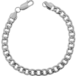 Lynx Curb Chain Bracelet - Silver