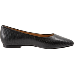 Trotters Estee W - Black Embossed