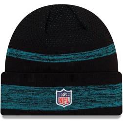 New Era Jacksonville Jaguars 2021 NFL Sideline Tech Cuffed Knit Hat Men - Black