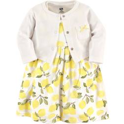 Hudson Baby's Dress and Cardigan Set - Lemons (10153798)