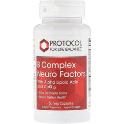 Protocol for Life Balance, B Complex Neuro Factors, 60 Veg Capsules 60