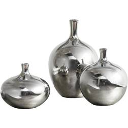 Madison Park MPS162-347 Silver Ansen Metallic Set 3 Piece