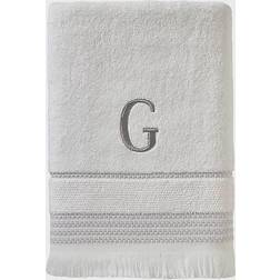 SKL Home Monogram G Bath Towel White (137.16x71.12)