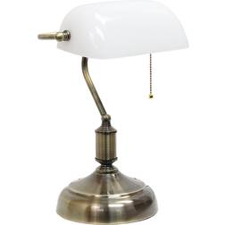 Simple Designs Executive Bankers Table Lamp 14.8"