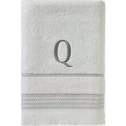 SKL Home Monogram Q Bath Towel White (137.16x71.12)