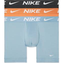 Nike Dri-FIT Essential Micro Boxer 3-pack - Blue/Orange/Black