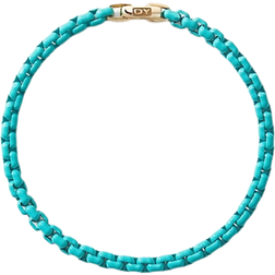 David Yurman Bel Aire Chain Bracelet - Gold/Turquoise