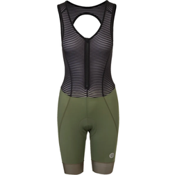 AGU Essential Prime Kvinde Bib Shorts Women - Army Green