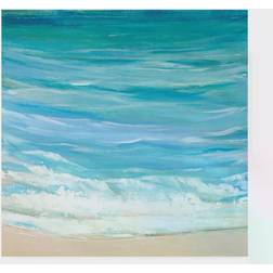 Trademark Fine Art Sea Breeze Coast I Wall Decor 14x14"