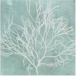 Trademark Global Seaweed on Aqua II by Vision Studio Wall Decor 36.5x48"