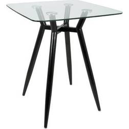 Lumisource Clara Mid Century Modern Bar Table 30x30"
