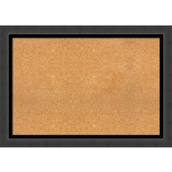 Amanti Art Tuxedo Framed Corkboard Memo Notice Board 41.1x29.1"