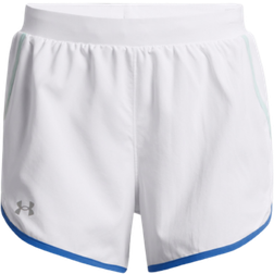 Under Armour Fly-By 2.0 Shorts Women - White/Sea Mist