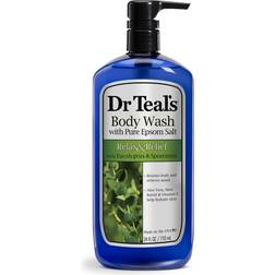 Dr Teal's Relax & Relief Body Wash with Eucalyptus & Spearmint 710ml 24fl oz