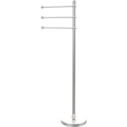 Allied Brass 49 Inch Towel Stand with 3 Pivoting Arms (GLT-3-SCH)