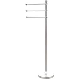 Allied Brass 49 Inch Towel Stand with 3 Pivoting Arms (GLT-3-PC)