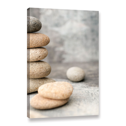 Artwall Brushstone Still Life River Stones Poster 24x36"