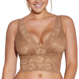 Cosabella Never Say Never Curvy Plungie Longline Bralette - Quattro