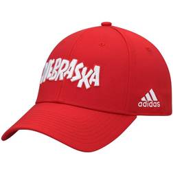 Adidas Nebraska Huskers Team Flex Cap - Scarlet