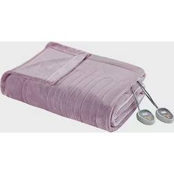 Beautyrest Heated Plush Blankets Pink (228.6x213.36)