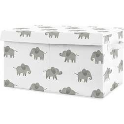 Sweet Jojo Designs Elephant Toy Bin