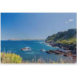 Trademark Global Chuck Burdic Rocky Cove Coastline Poster 48x36.5"