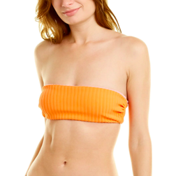 Solid & Striped The Annabelle Reversible Bikini Top - Orange