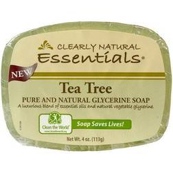 Clearly Natural Natural Glycerine Bar Soap Tea Tree 4oz