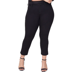 NYDJ Sheri Slim Jeans Plus Size - Black