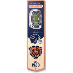 YouTheFan Chicago Bears 3D StadiumView Banner